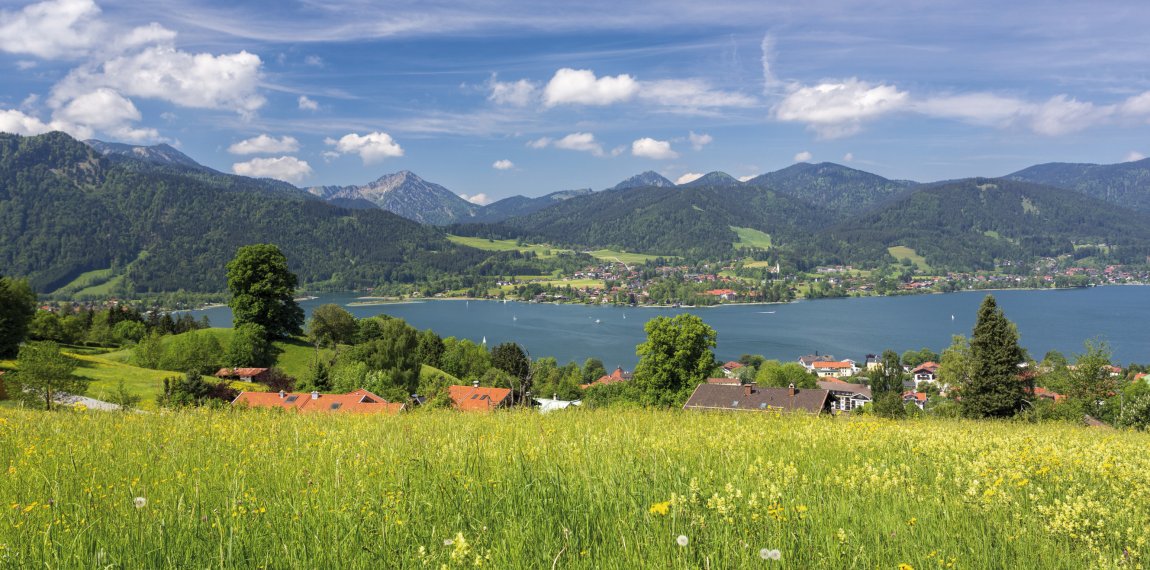Blick auf den Tegernsee © Harald Biebel-fotolia.com