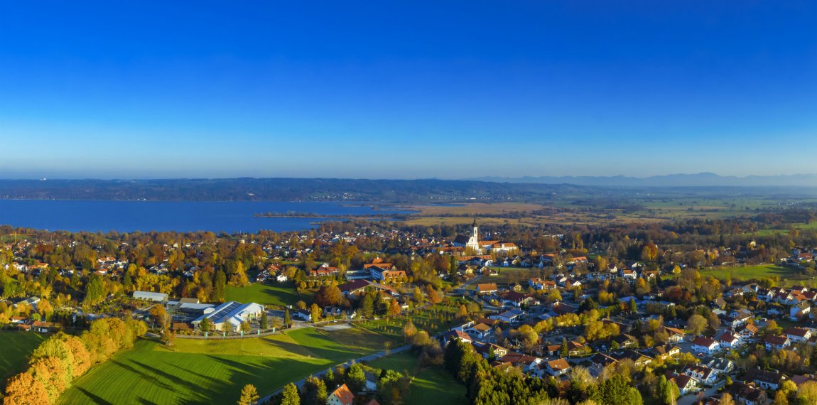 Blick über Dießen am Ammersee © pwmotion - stock.adobe.com