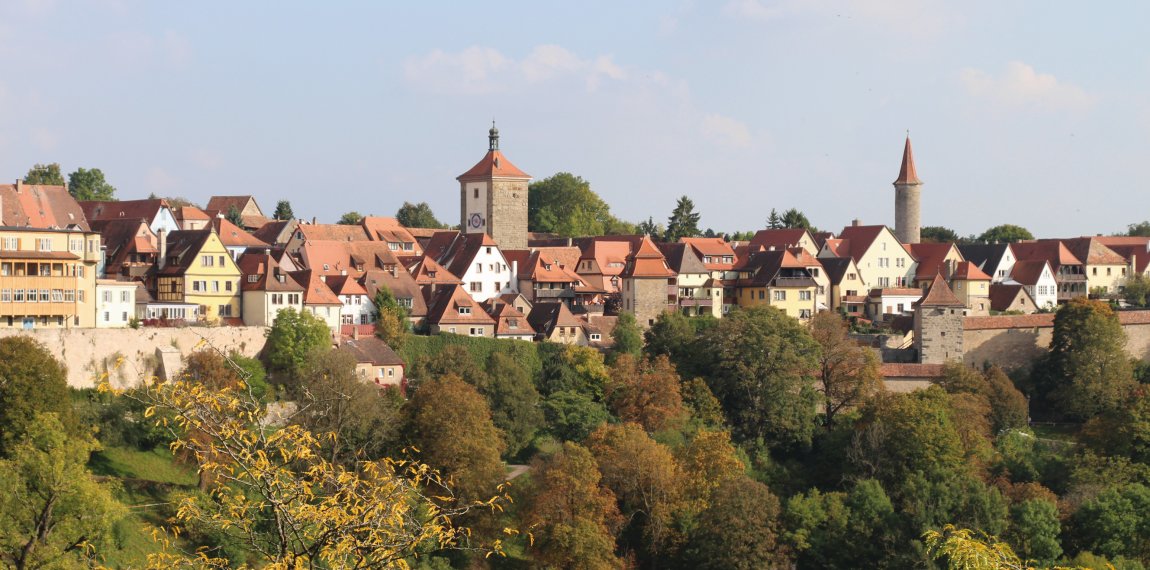 Herbststimmung über Rothenburg ob der Tauber © Hans-Martin Goede-fotolia.com