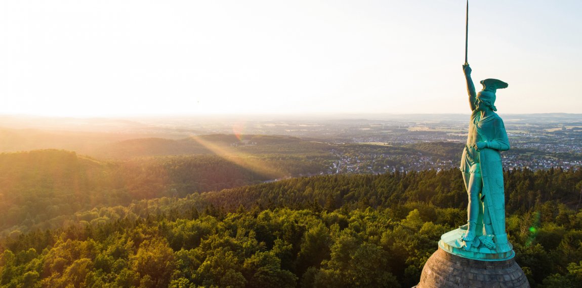 Hermannsdenkmal © Tourismus NRW e.V.-/Teutoburger Wald Tourismus