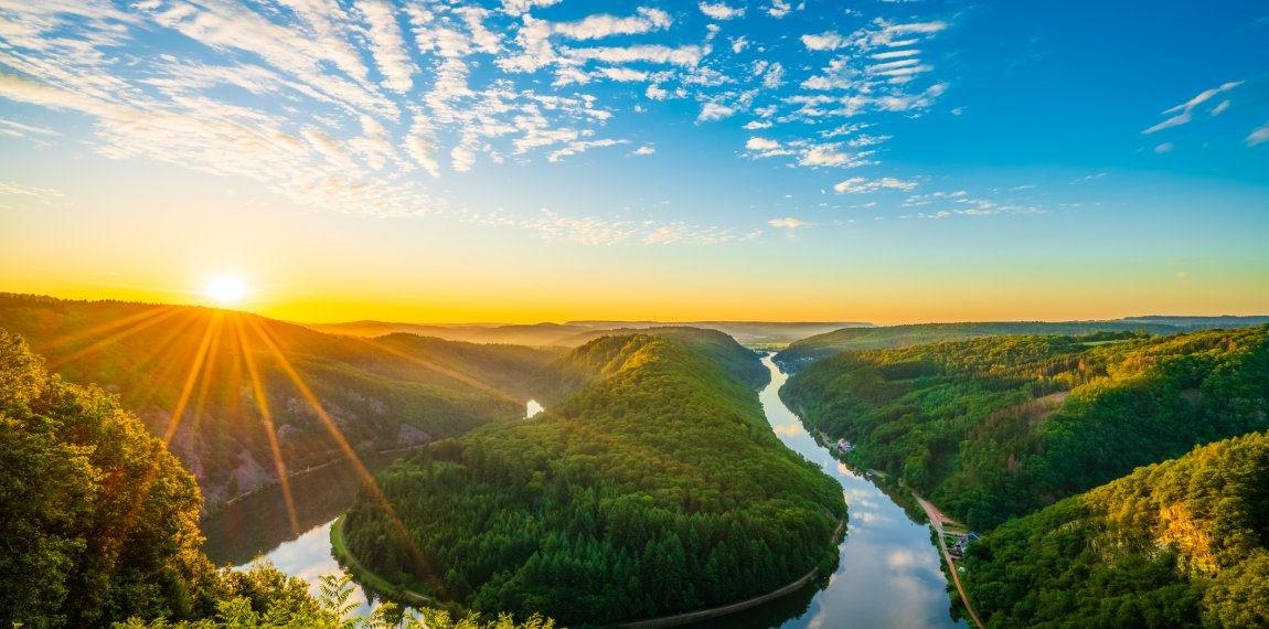 Saarschleife bei Mettlach © Pawel Pajor - stock.adobe.com