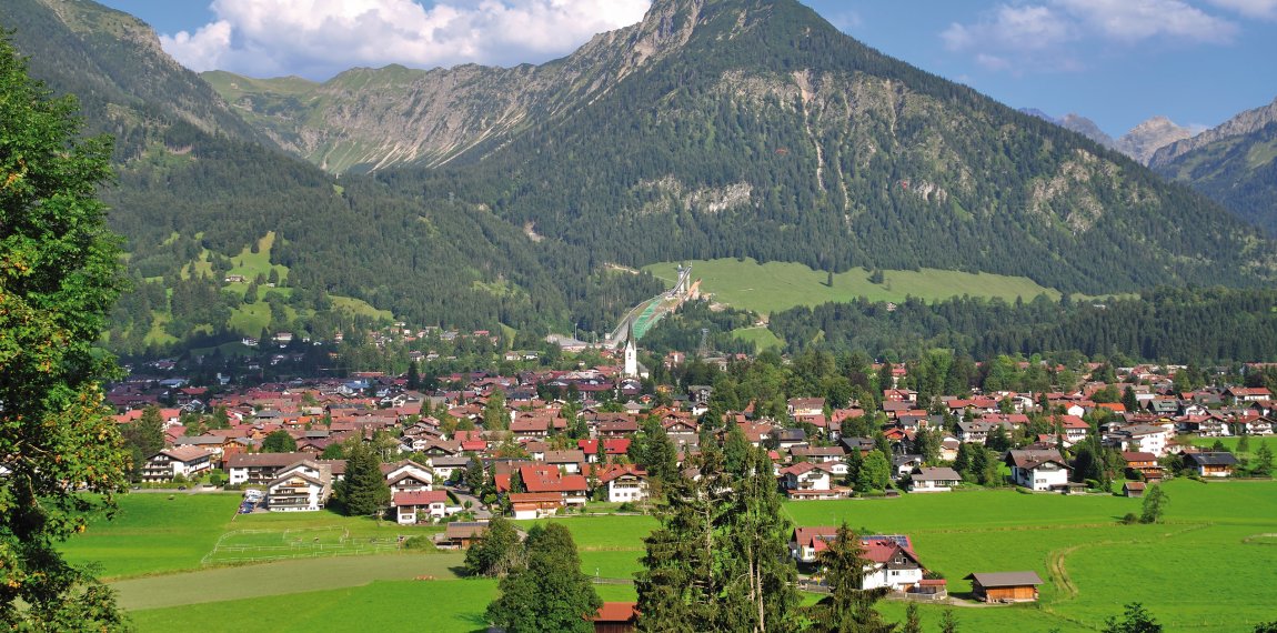 Blick auf Oberstdorf © Peter Eckert