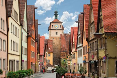 Altstadt in Rothenburg ob der Tauber © B. Stroujko - shutterstock.com/2013