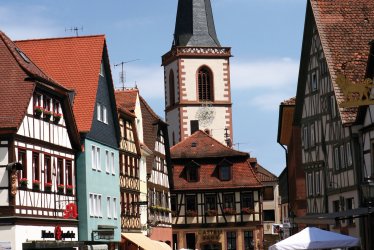 Altstadt von Lohr am Main © etfoto-fotolia.com