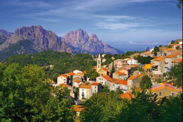 Bergdorf Evisa auf Korsika © JONATHAN-fotolia.com