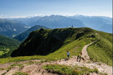 Wandern auf dem Freizeitberg Rosskopf © TV Sterzing/Klaus Peterlin/allesfoto com