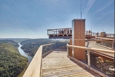 Baumwipfelpfad an der Saarschleife © Erlebnisakademie AG Baumwipfelpfad Saarschleife