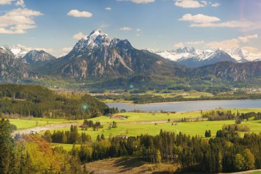 Forggensee bei Füssen © Wolfilser-fotolia.com