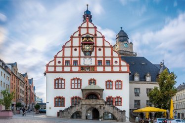 Altes und Neues Rathaus Plauen © schulzfoto-fotolia.com
