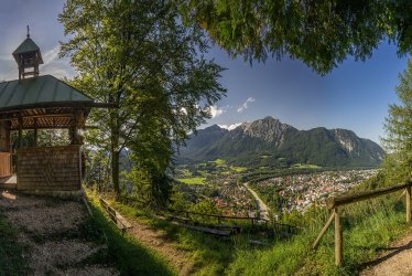 Salzalpensteig Aussicht Reichenhall © Chiemgau Tourismus e. V.