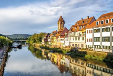 Spitzer Turm an der Tauber in Wertheim © Sina Ettmer - stock.adobe.com