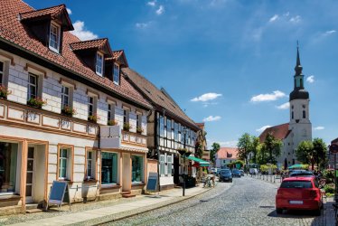 Lübbenau Altstadt mit Nikolaikirche © ArTo - stock.adobe.com