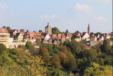 Herbststimmung über Rothenburg ob der Tauber © Hans-Martin Goede-fotolia.com