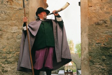 Nachtwächter in Rothenburg © TV Franken