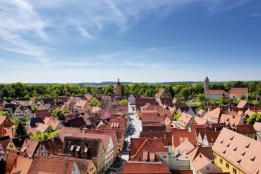 Blick auf Dinkelsbühl © Romantische Straße Touristik-Arbeitsgemeinschaft GbR 