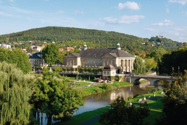 Blick auf den Regentenbau Bayer. Staatsbad Bad Kissingen © Bayer. Staatsbad Bad Kissingen GmbH/Heji Shin