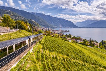 Der Golden Pass am Genfersee © David Bochud Photographies