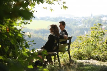 Blick auf die Schmidtburg © Naturpark Soonwald-Nahe 