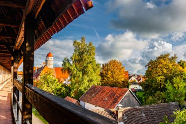Ansicht von der Stadtmauer Nördlingen © by-studio - stock.adobe.com