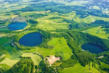 Dauner Maare - 3 Maare auf einen Blick © GesundLand Vulkaneifel, Dominik Ketz