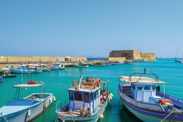 Hafen mit Festung in Heraklion © gorelovs-stock.adobe.com