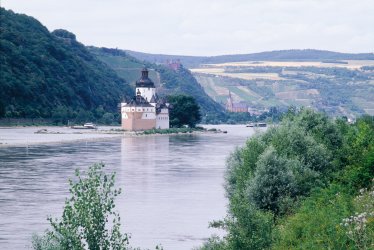 Die Pfalz bei Kaub © Tal der Loreley