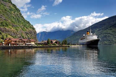 Hafen von Flåm am Aurlandsfjord © fotobeam.de-fotolia.com