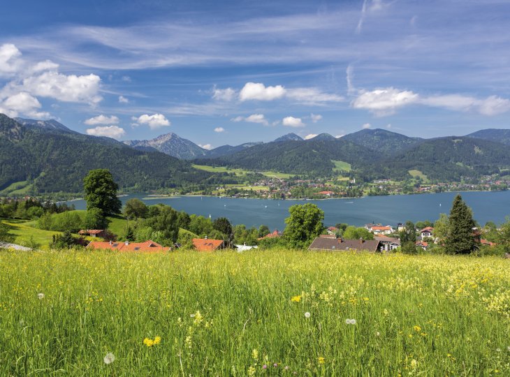 Blick auf den Tegernsee © Harald Biebel-fotolia.com