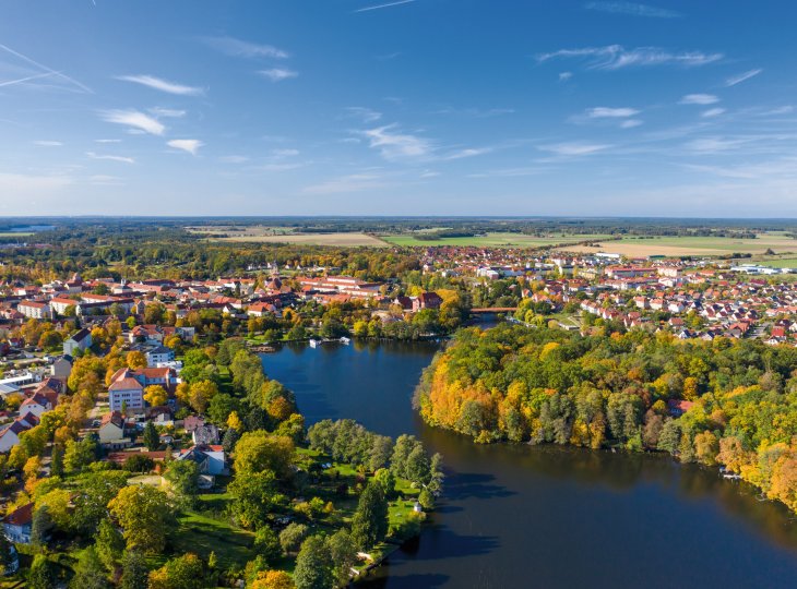 Aussicht auf die Stadt Templin in der Uckermark © Tilo Grellmann - stock.adobe.com