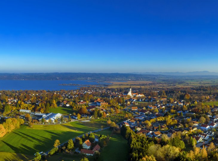 Blick über Dießen am Ammersee © pwmotion - stock.adobe.com