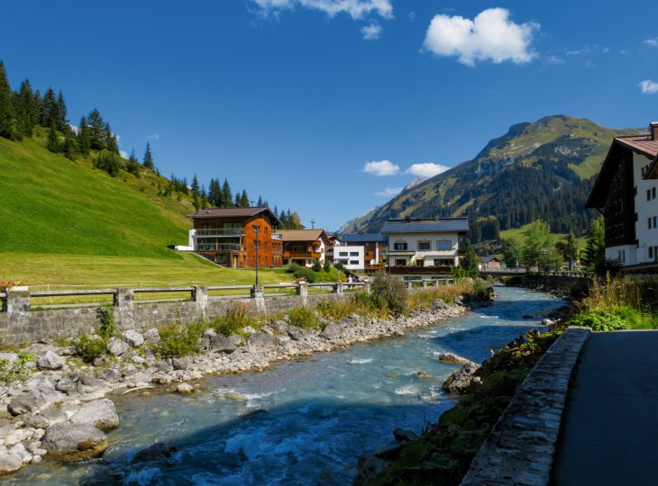 Dorf Lech im Vorarlberg © hecke71 - stock.adobe.com