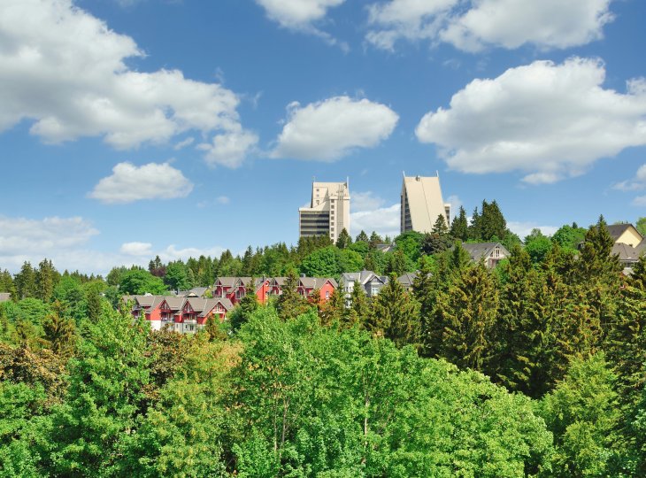 Urlaubsort Oberhof im Thüringer Wald © travelpeter - stock.adobe.com