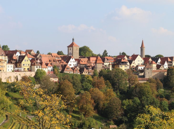 Herbststimmung über Rothenburg ob der Tauber © Hans-Martin Goede-fotolia.com