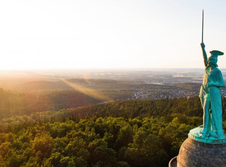 Hermannsdenkmal © Tourismus NRW e.V.-/Teutoburger Wald Tourismus